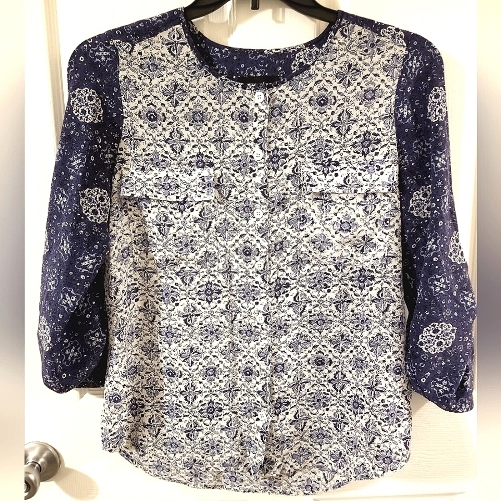 Fifteen Twenty 100% Silk Top